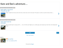 Tablet Screenshot of katedanadventure.blogspot.com