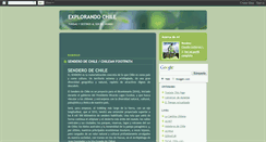 Desktop Screenshot of exploraenchile.blogspot.com