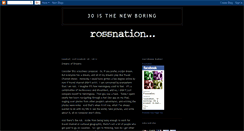 Desktop Screenshot of 30isthenewboring.blogspot.com