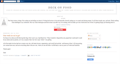 Desktop Screenshot of deckonfood.blogspot.com