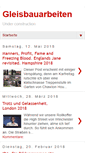Mobile Screenshot of gleisbauarbeiten.blogspot.com