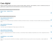 Tablet Screenshot of caosdainformacao.blogspot.com