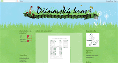 Desktop Screenshot of drinovskykros.blogspot.com