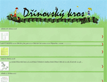 Tablet Screenshot of drinovskykros.blogspot.com