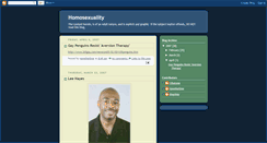 Desktop Screenshot of homosexuality-havethetime.blogspot.com