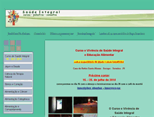 Tablet Screenshot of buscando-saude-integral.blogspot.com