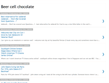 Tablet Screenshot of be-cel-chocola.blogspot.com