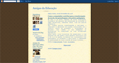 Desktop Screenshot of amigasdaeducacao.blogspot.com