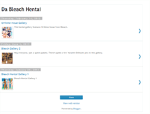 Tablet Screenshot of da-bleach-hentai.blogspot.com