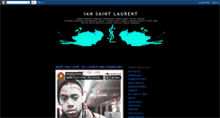 Desktop Screenshot of iansaintlaurent.blogspot.com