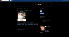 Desktop Screenshot of livestylelady.blogspot.com