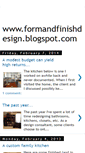 Mobile Screenshot of formandfinishdesign.blogspot.com
