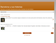 Tablet Screenshot of barcelonaysushistorias.blogspot.com