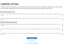 Tablet Screenshot of campingactual.blogspot.com
