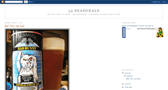 Desktop Screenshot of 52seasonalbeers.blogspot.com