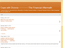 Tablet Screenshot of divorcecope.blogspot.com
