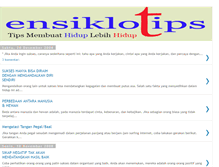 Tablet Screenshot of ensiklotips.blogspot.com