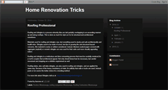 Desktop Screenshot of homerenovationtricks.blogspot.com