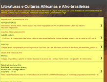 Tablet Screenshot of literaturaseculturasafro.blogspot.com