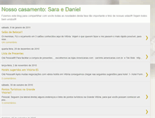 Tablet Screenshot of casamento-sara-daniel.blogspot.com