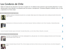 Tablet Screenshot of luis-loscondoresdechile.blogspot.com