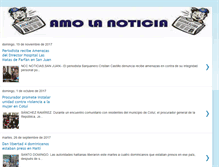 Tablet Screenshot of amolanoticia.blogspot.com
