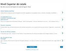 Tablet Screenshot of nivellsuperior.blogspot.com