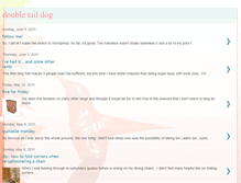 Tablet Screenshot of doubletaildog.blogspot.com
