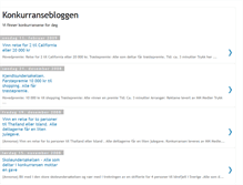 Tablet Screenshot of konkurransebloggen.blogspot.com