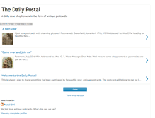 Tablet Screenshot of dailypostal.blogspot.com