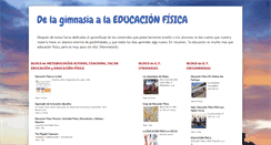 Desktop Screenshot of cienciasactividadfisicaydeporte.blogspot.com