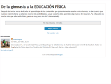 Tablet Screenshot of cienciasactividadfisicaydeporte.blogspot.com