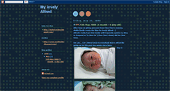 Desktop Screenshot of mylovelyalfred.blogspot.com