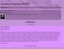 Tablet Screenshot of pedagogiaplus.blogspot.com