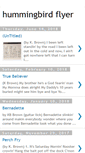 Mobile Screenshot of hummingbirdflyer.blogspot.com