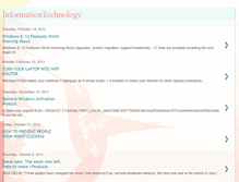 Tablet Screenshot of ittechnologydummies.blogspot.com