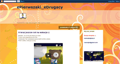 Desktop Screenshot of epierwszaki.blogspot.com