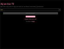 Tablet Screenshot of myon-linetv.blogspot.com