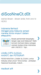 Mobile Screenshot of disconnectdot.blogspot.com