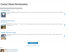 Tablet Screenshot of cantorpaulopentecostes.blogspot.com