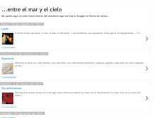 Tablet Screenshot of entreelmaryelcielo.blogspot.com