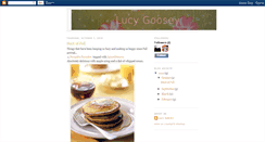 Desktop Screenshot of lucygooseyblog.blogspot.com