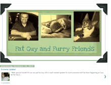 Tablet Screenshot of fatguyandfurryfriends.blogspot.com