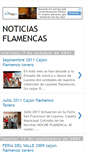 Mobile Screenshot of noticiascajonflamencotorero.blogspot.com