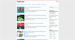 Desktop Screenshot of cekidot-gan.blogspot.com