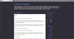 Desktop Screenshot of liricaenllamas.blogspot.com