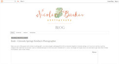 Desktop Screenshot of nicolebarkerphotography.blogspot.com