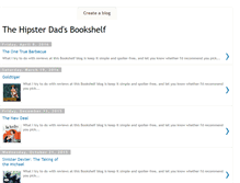 Tablet Screenshot of hipsterdadsbookshelf.blogspot.com