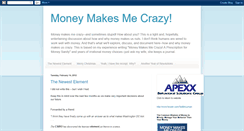 Desktop Screenshot of moneymakesmecrazy.blogspot.com