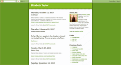 Desktop Screenshot of elizabethtaylorego.blogspot.com